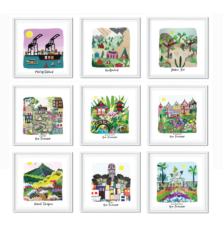 Art Prints (Text & White Border)
