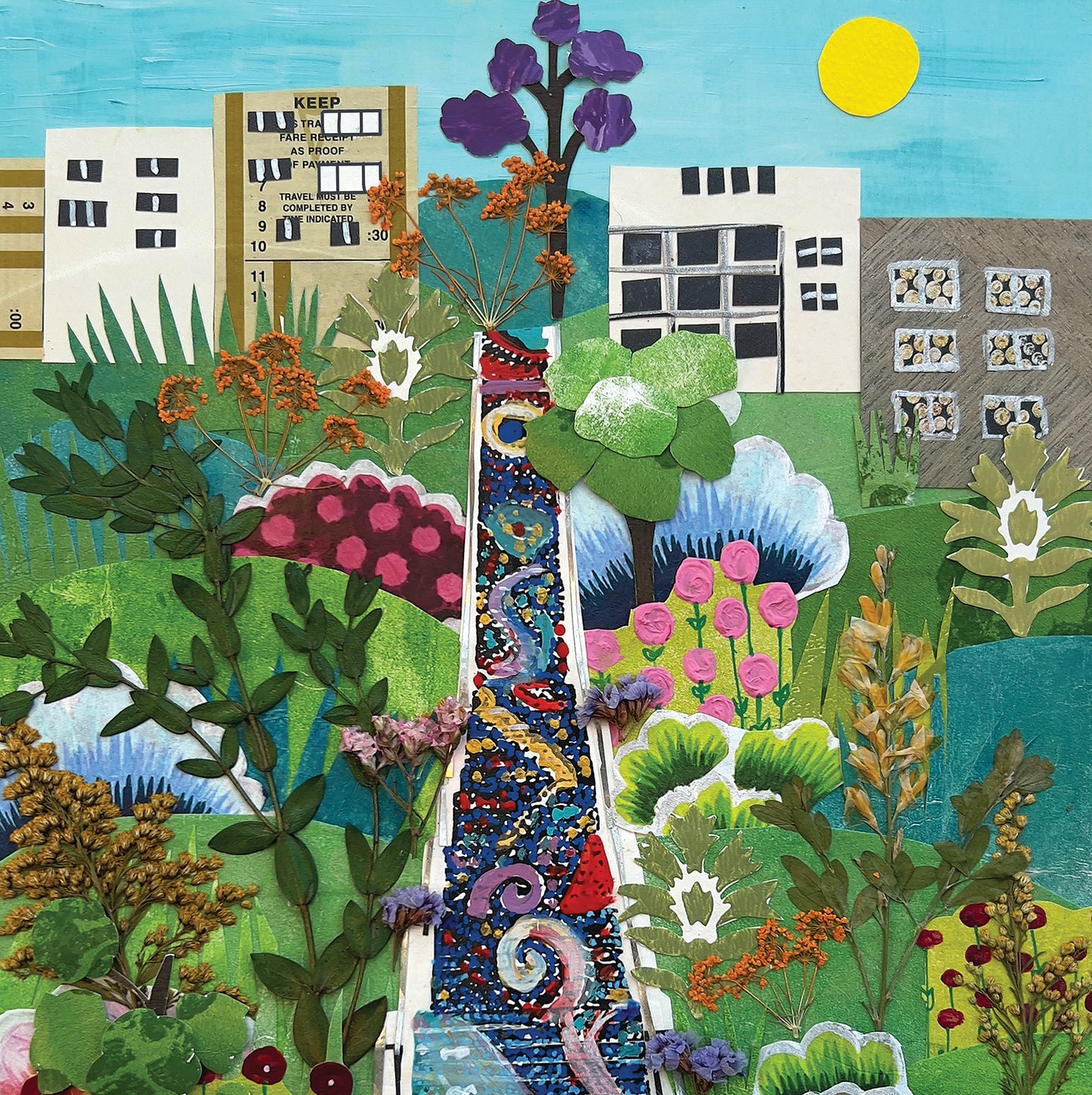 16th Ave Tiled Steps San Francisco – Large Scale Art Print or Canvas