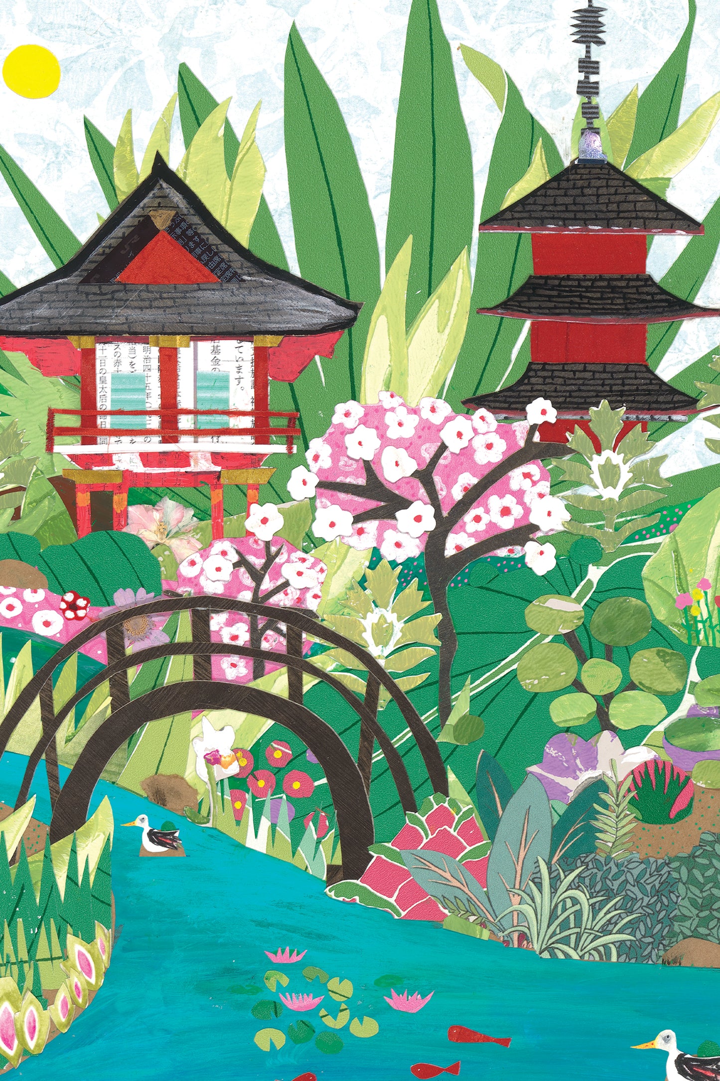 Japanese Tea Garden – Large Scale Art Print or Canvas