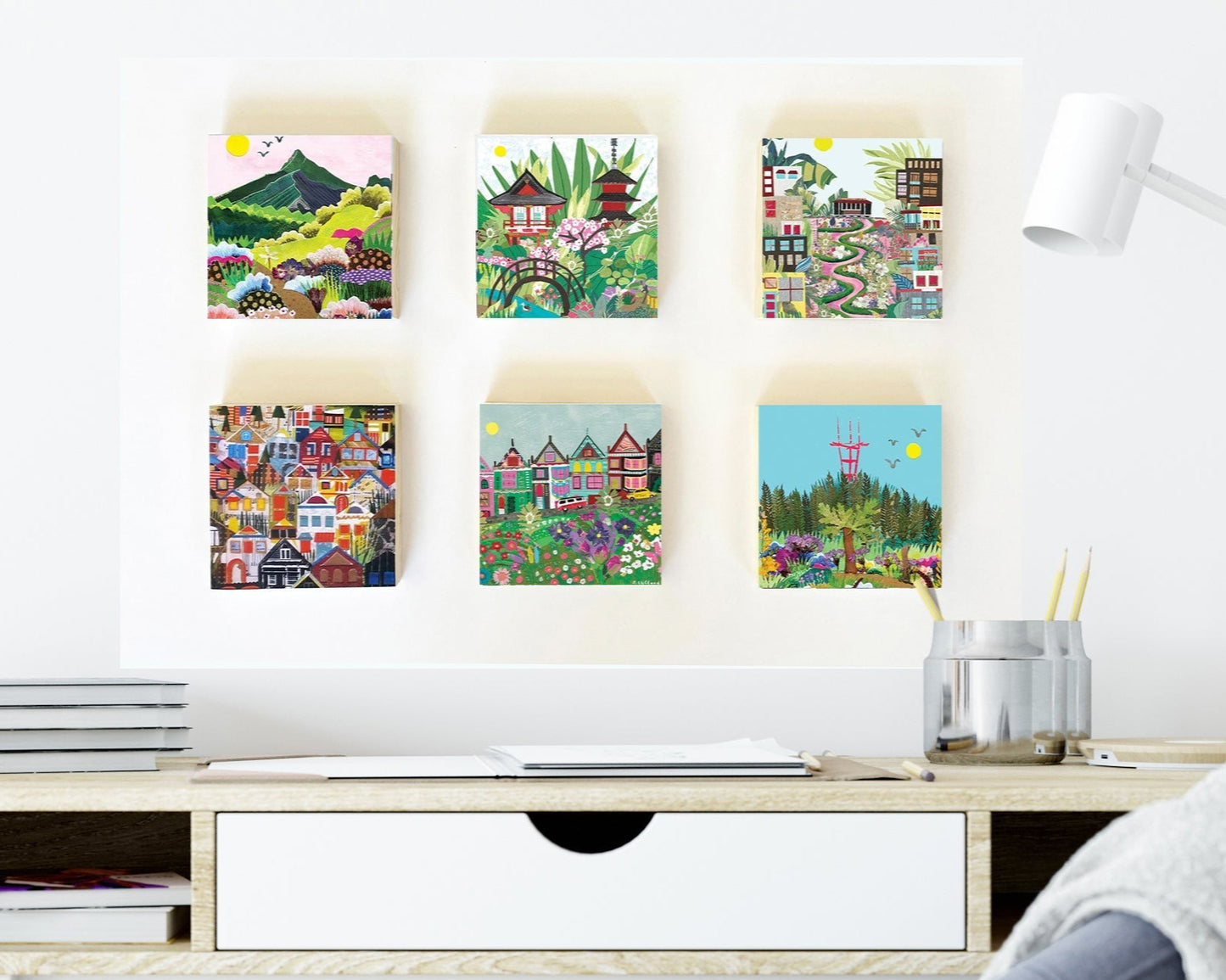 Lombard Street – Wood Block or Art Print