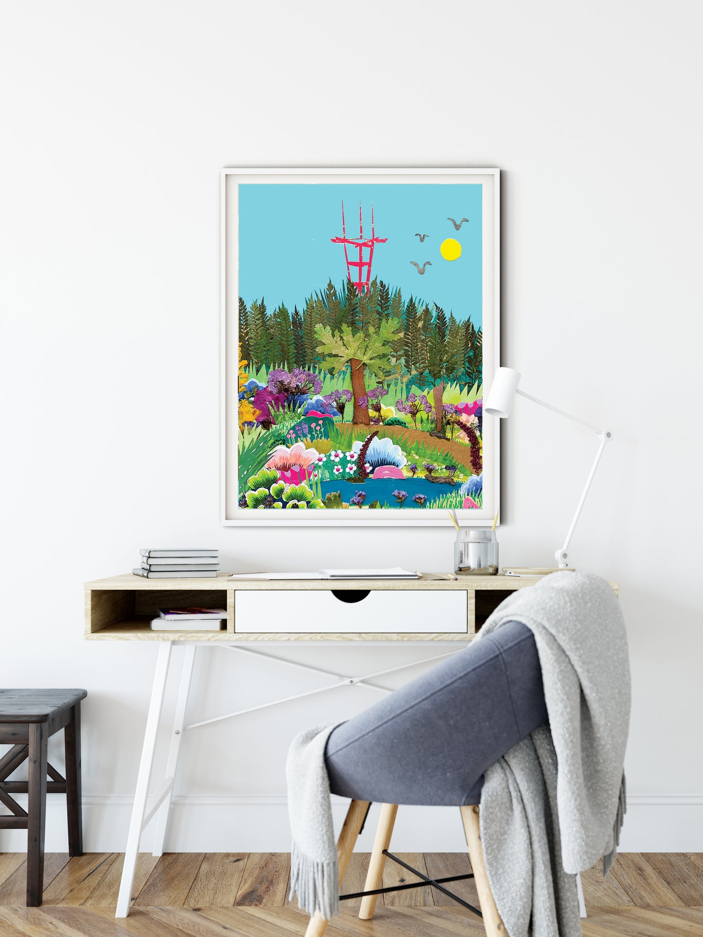 Botanical Garden SF– Large Scale Art Print or Canvas