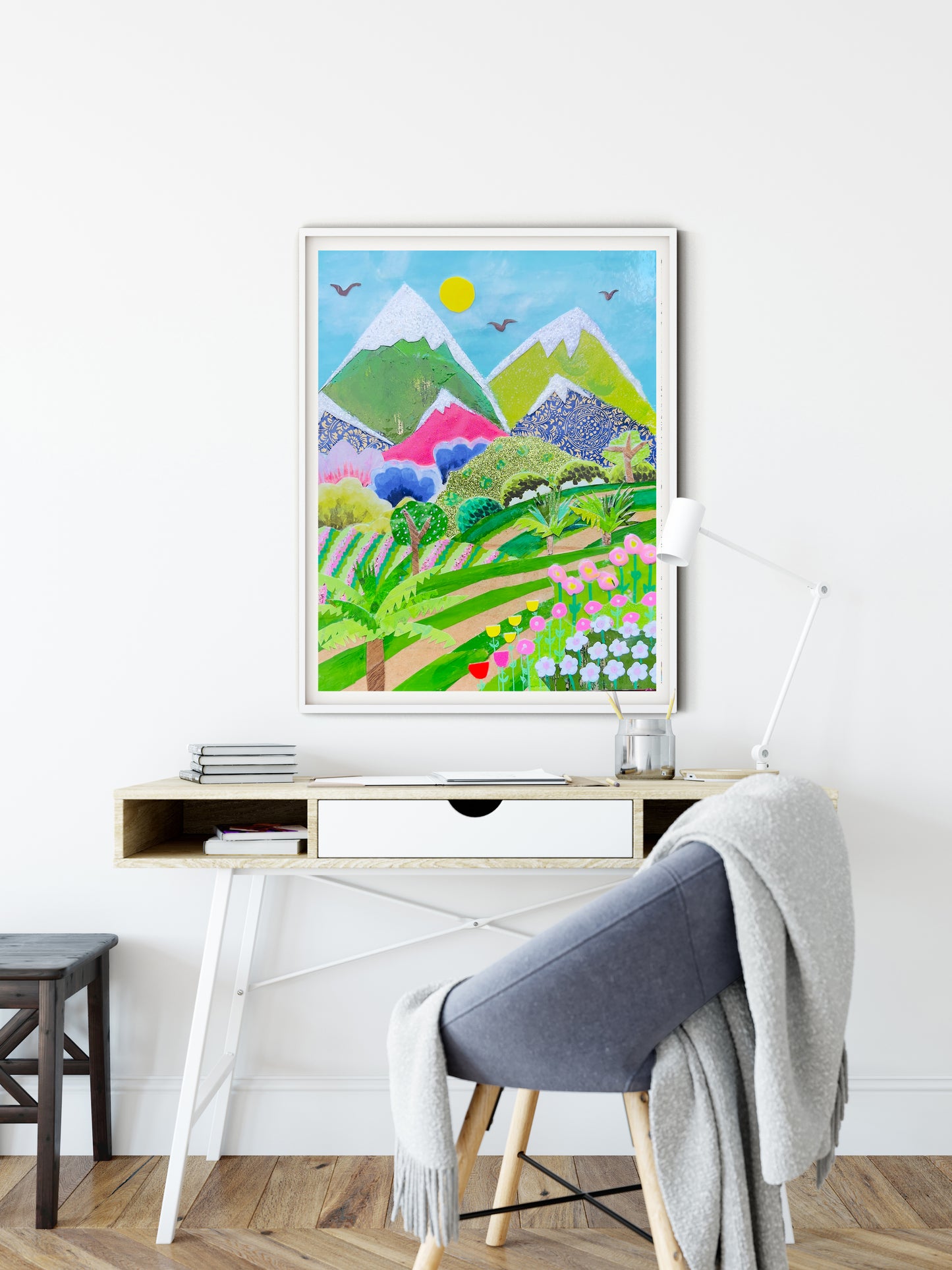 Chilean Wine Country – Large Scale Art Print or Canvas
