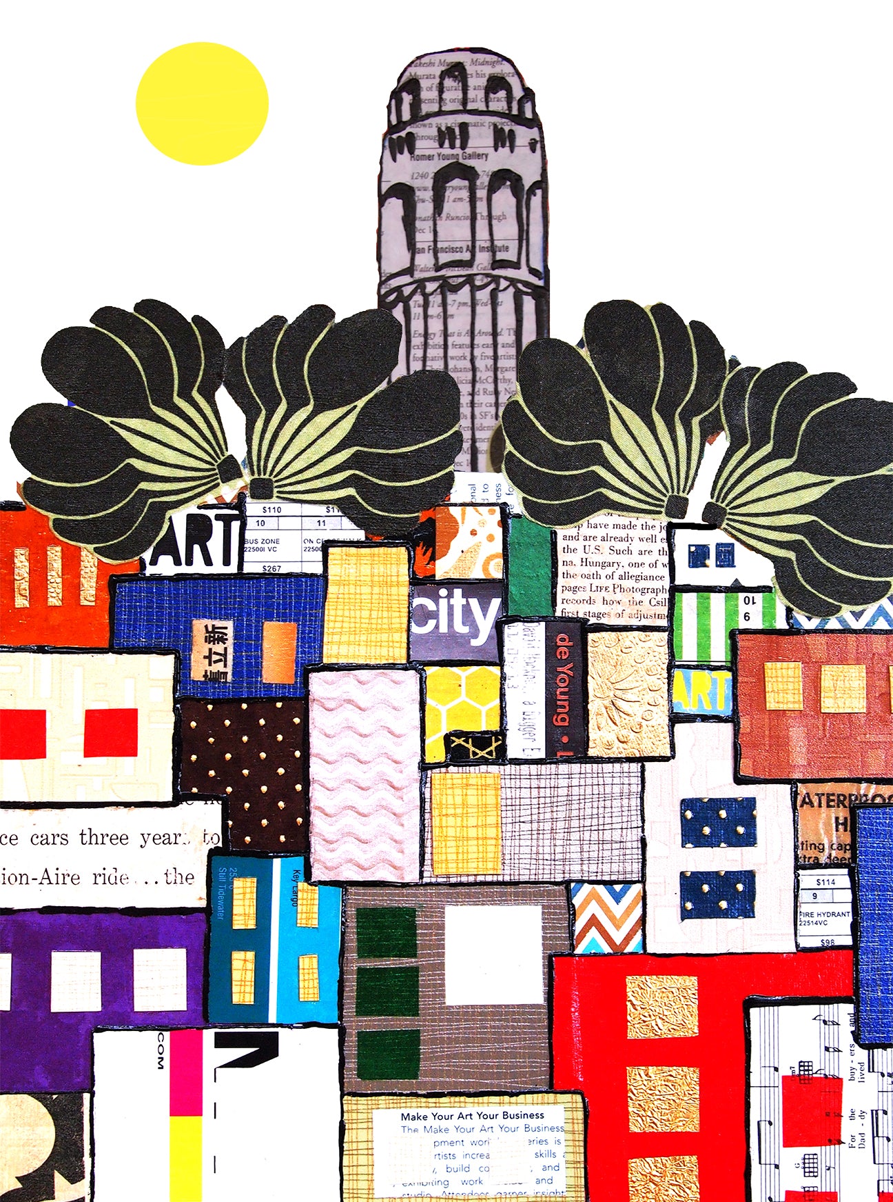 Coit Tower– Large Scale Art Print or Canvas