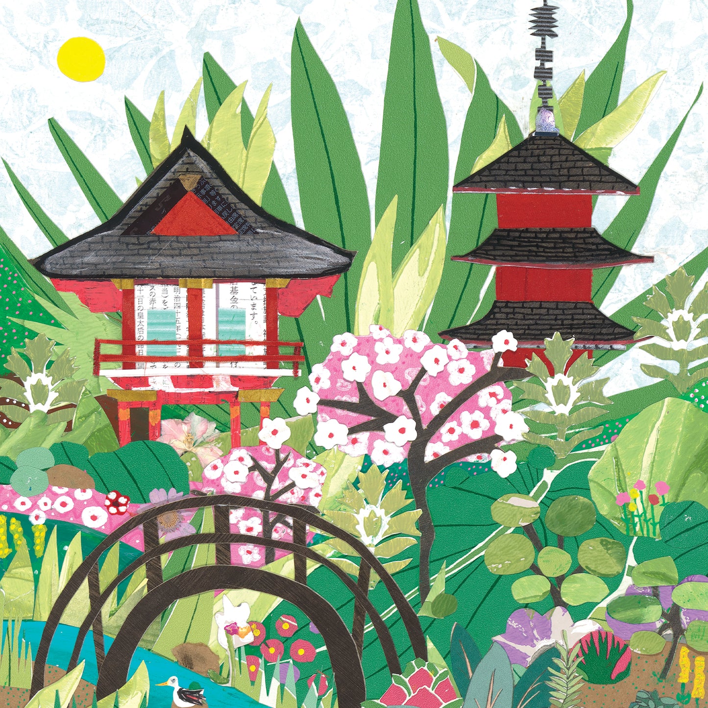 Japanese Tea Garden – Large Scale Art Print or Canvas