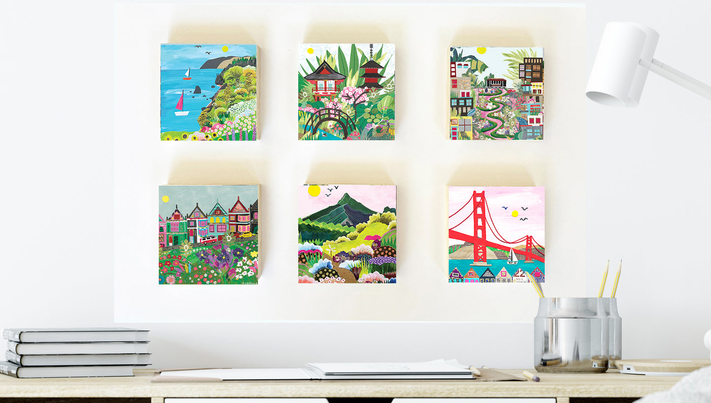 Coit Tower – Wood Block or Art Print