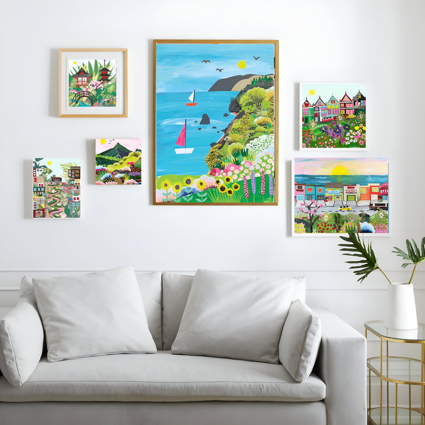 Lombard Street – Wood Block or Art Print