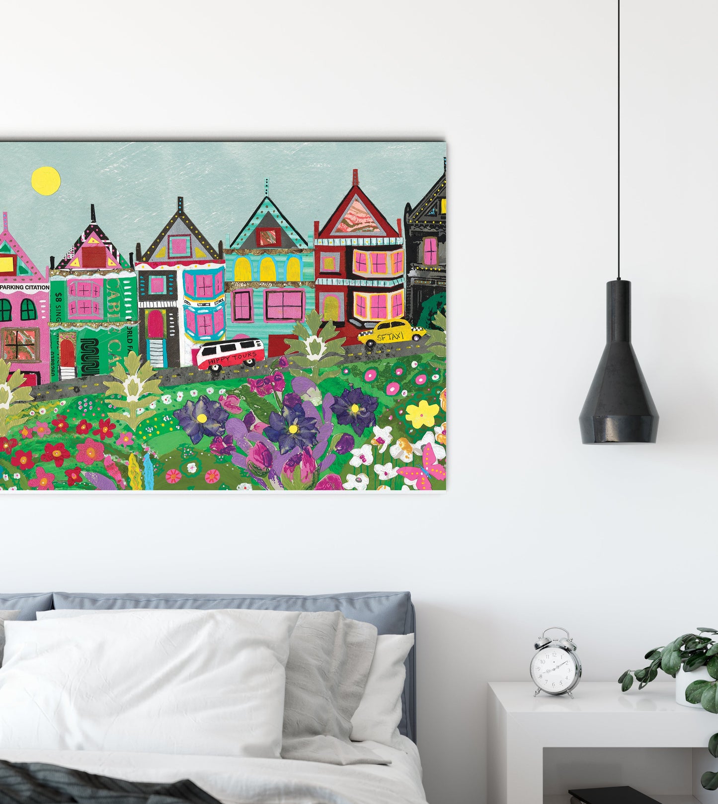 The Painted Ladies – Large Scale Art Print or Canvas