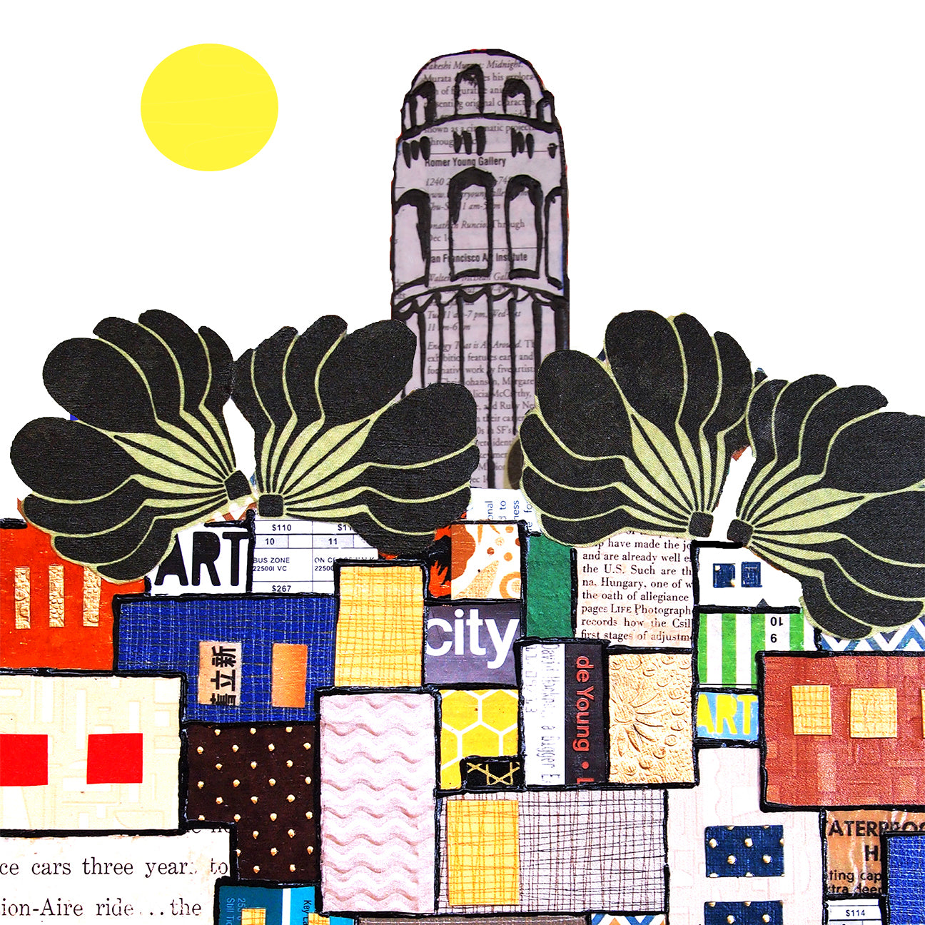 Coit Tower– Large Scale Art Print or Canvas