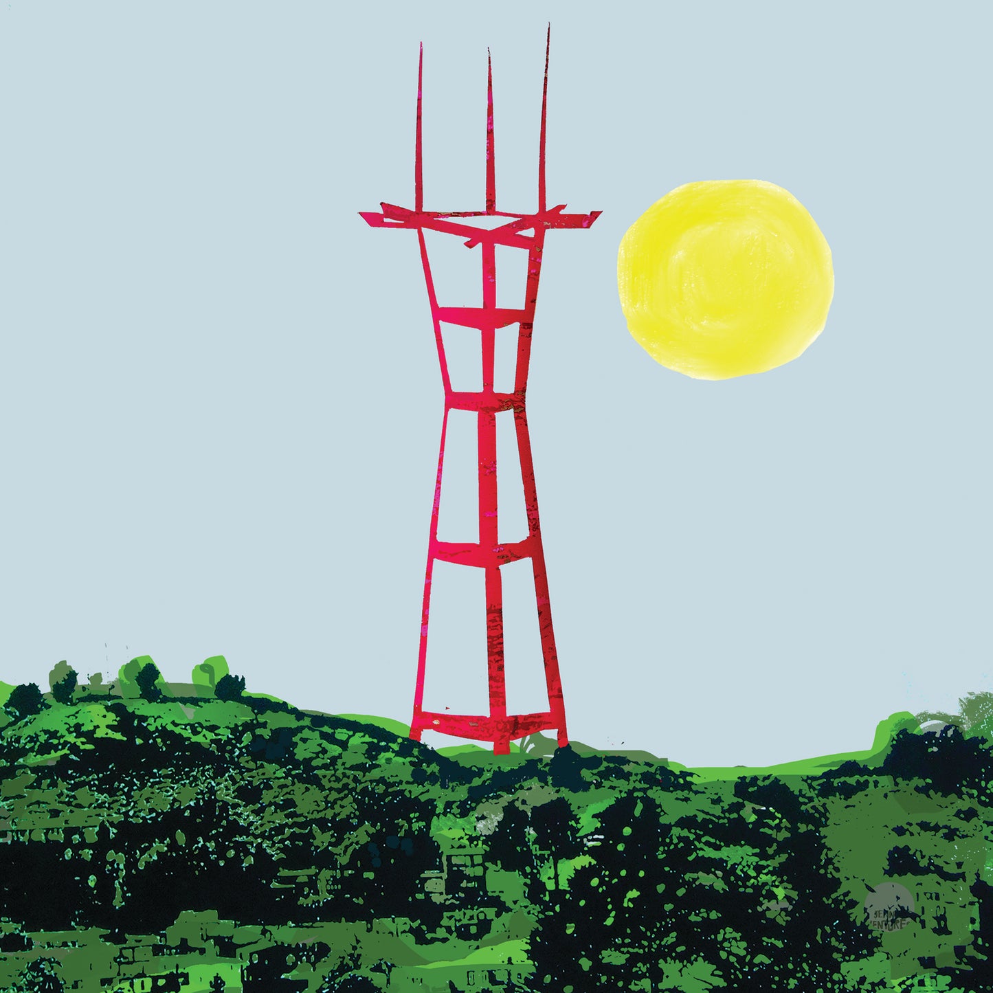 Sutro Tower– Large Scale Art Print or Canvas