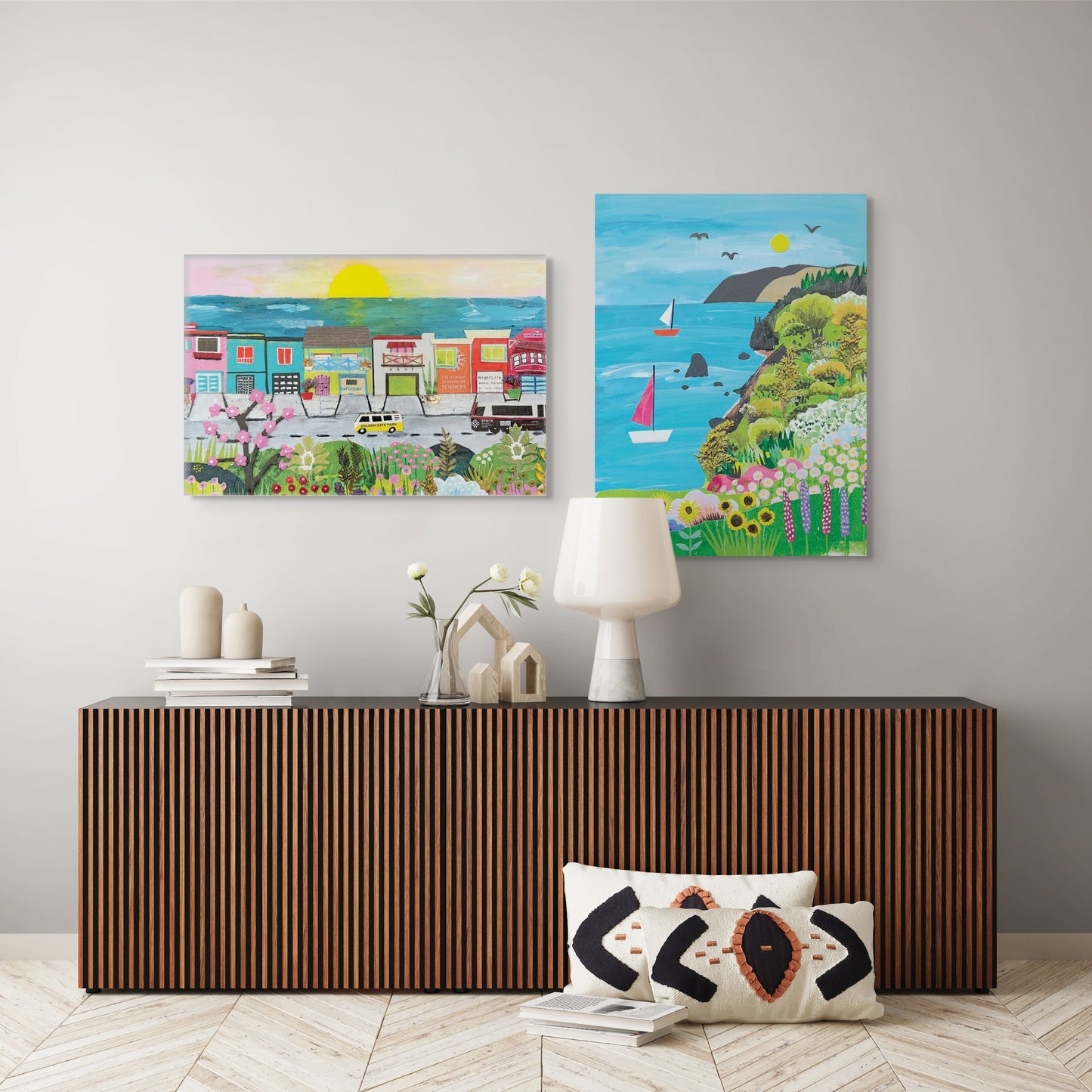 The Sunset, SF – Large Scale Art Print or Canvas