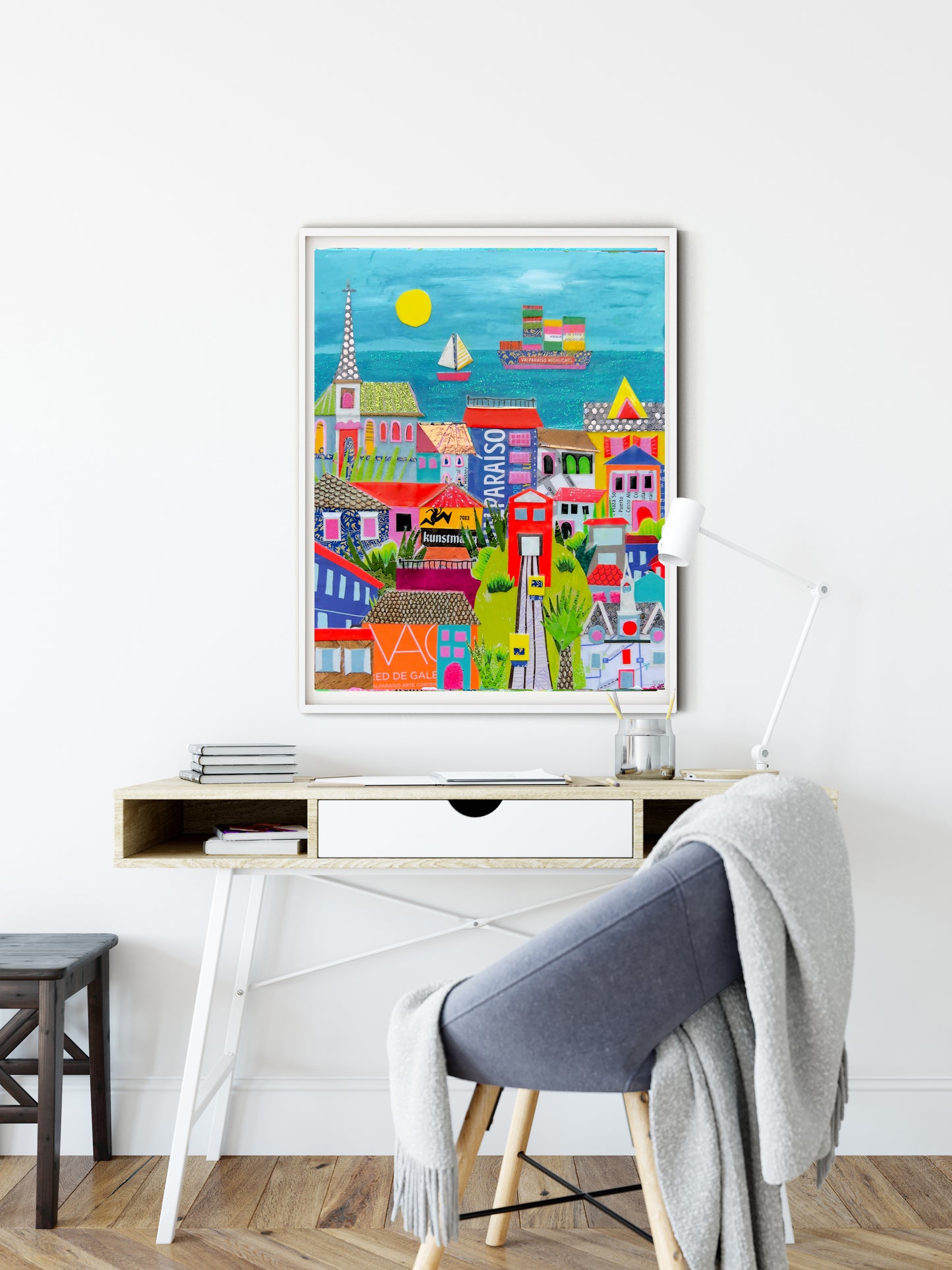 Valparaiso, Chile – Large Scale Art Print or Canvas