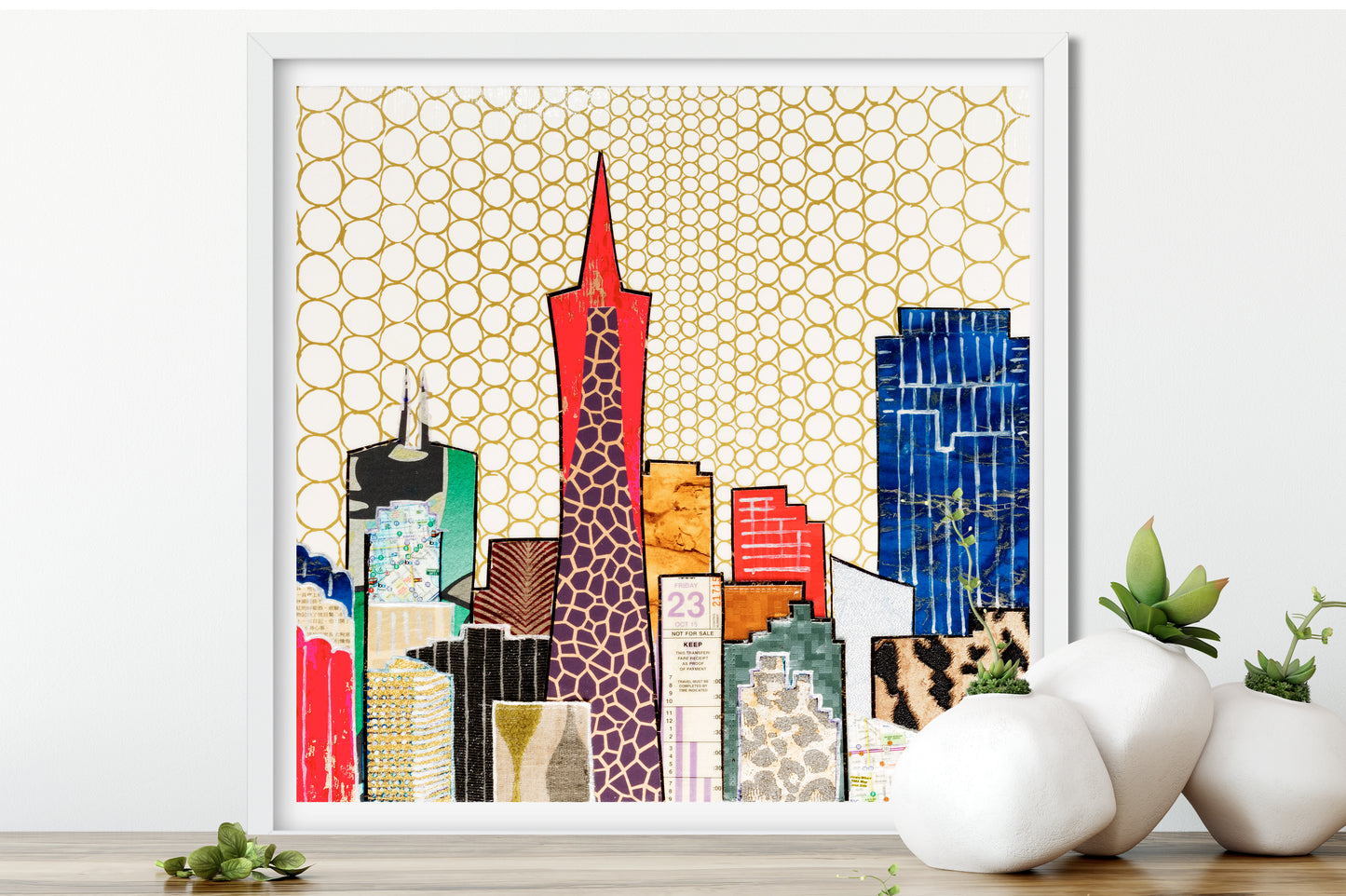 Gold Circle Skyline
