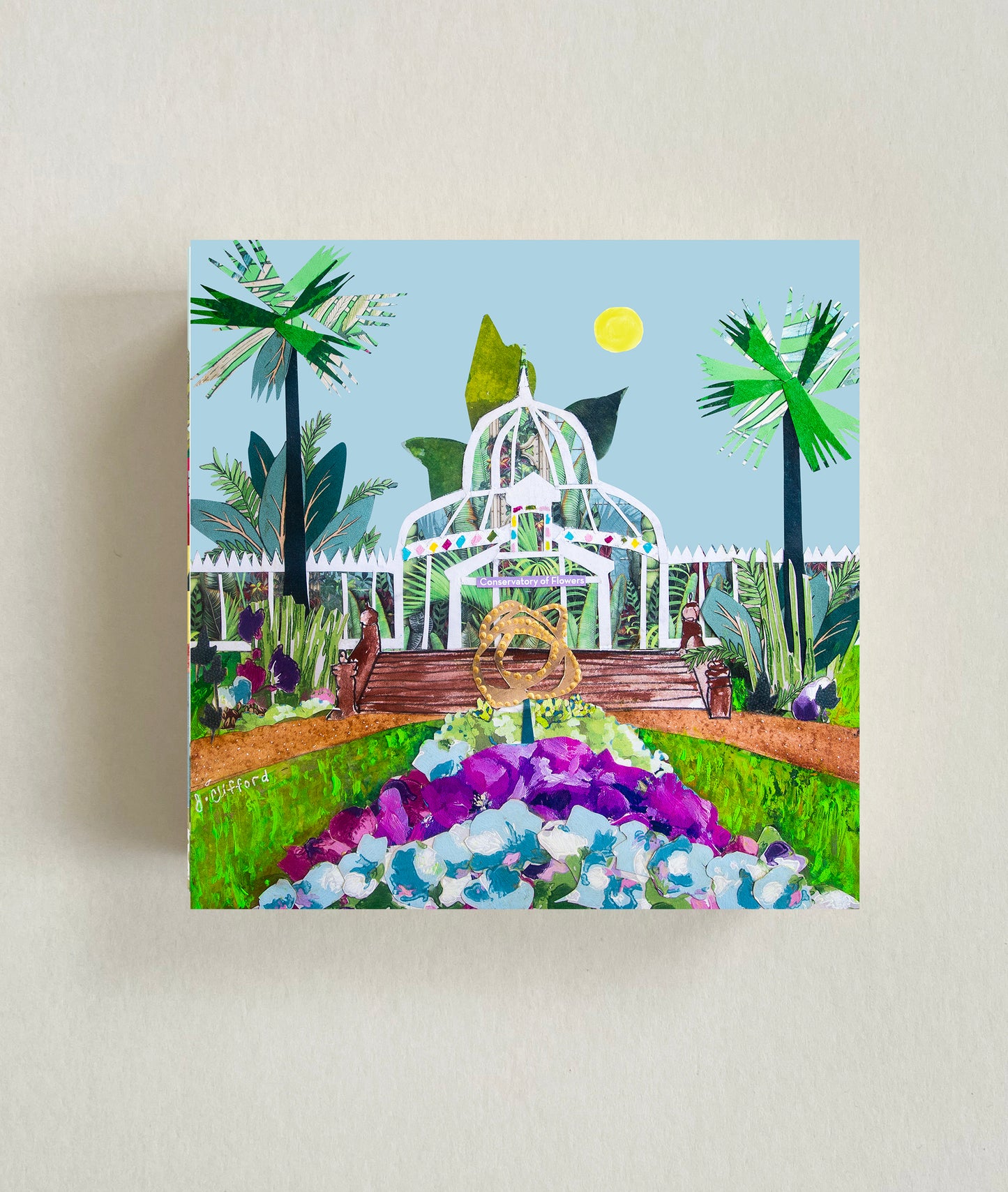 Conservatory of Flowers Wood Block or Art Prints