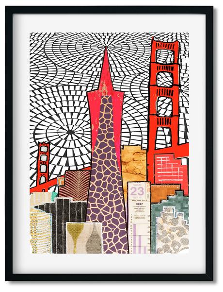 Golden Gate Bridge Collage