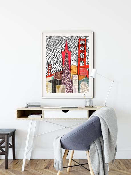 Golden Gate Bridge Collage