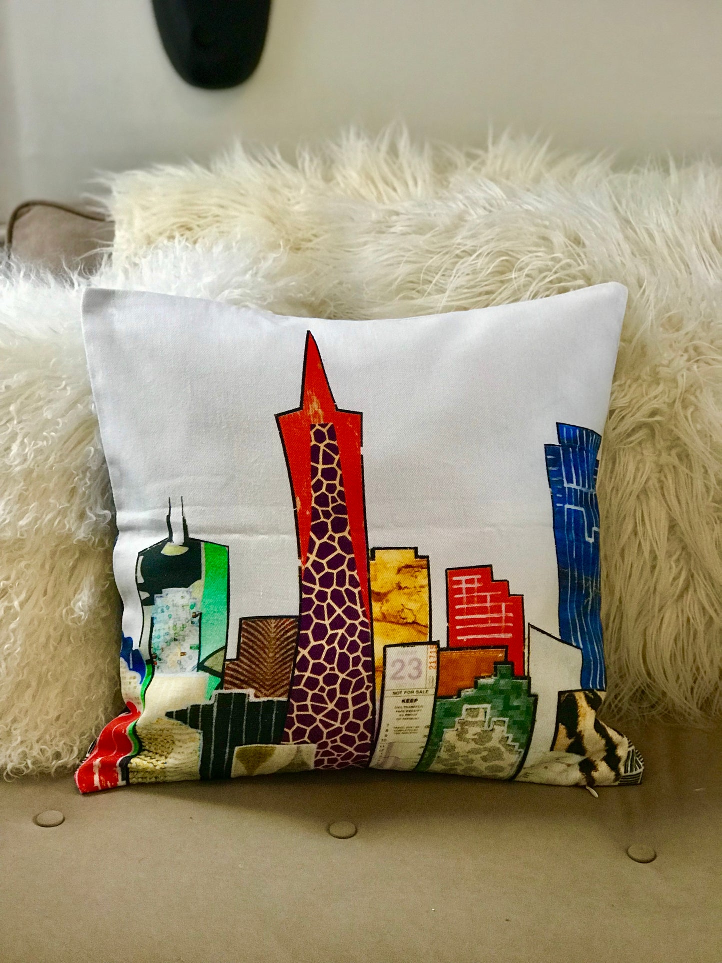 San Francisco Skyline Pillow Cover