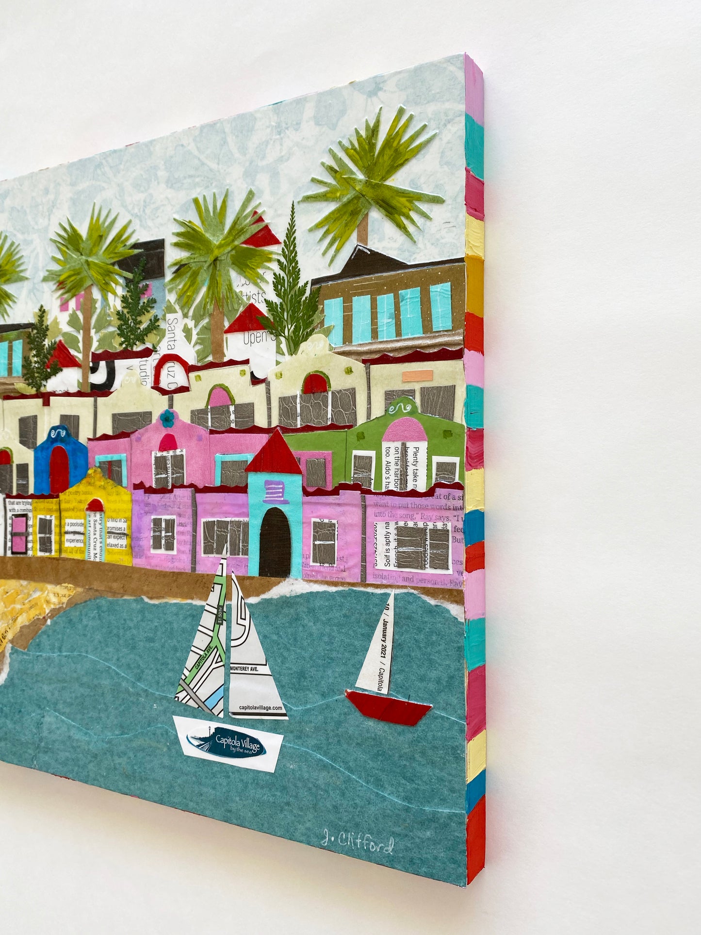 Original Artwork-CAPITOLA COLLAGE