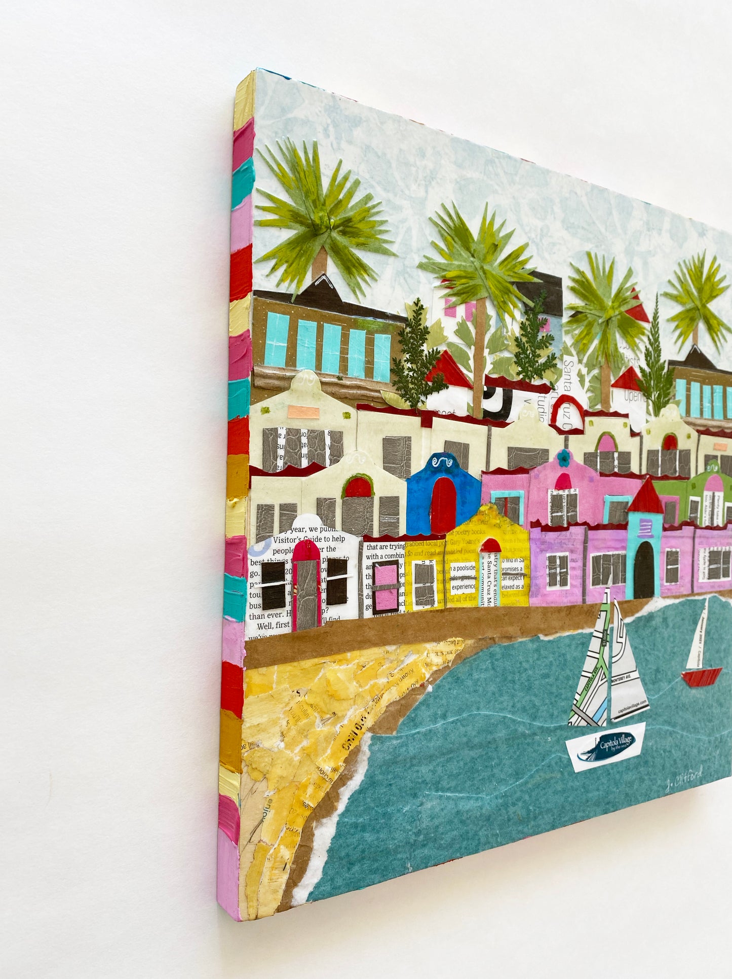 Original Artwork-CAPITOLA COLLAGE
