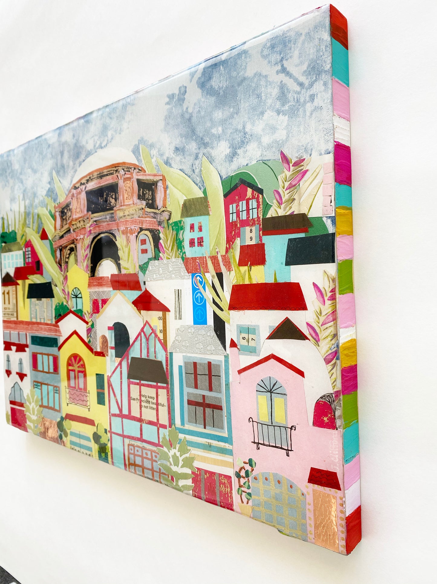 Original Artwork- PALACE OF FINE ARTS WITH RESIN