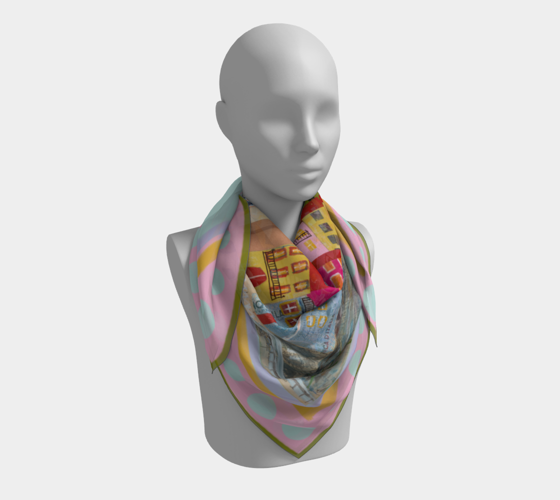 Cinque Terre Silk Scarf