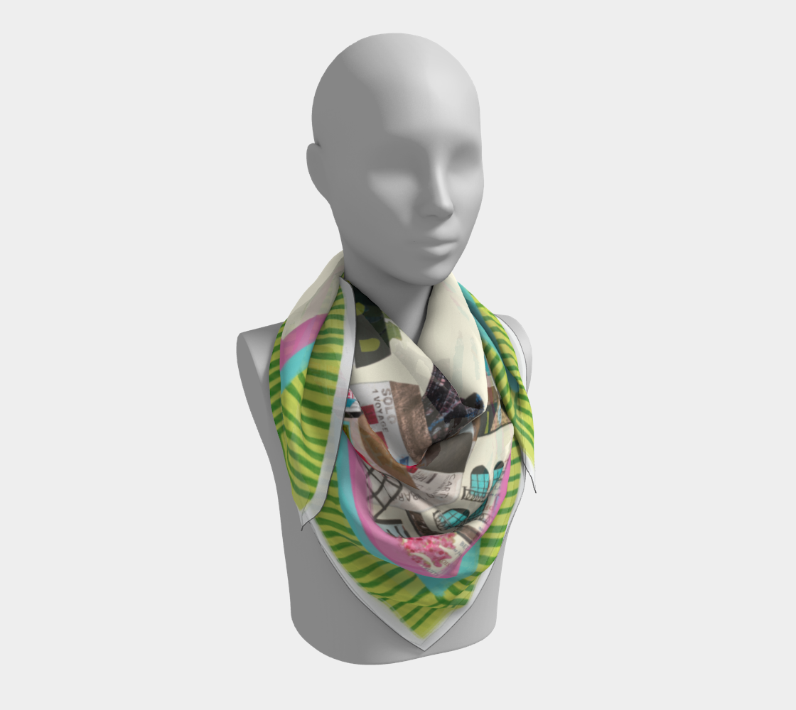 Paris Silk Scarf