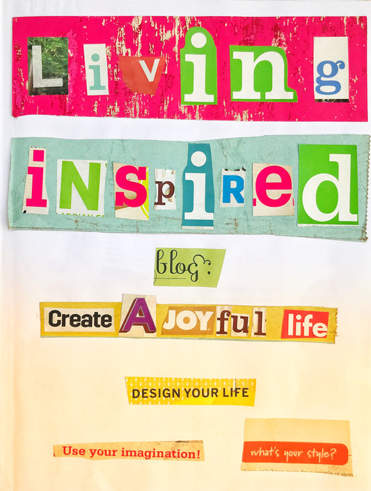 Living Inspired- My New Blog