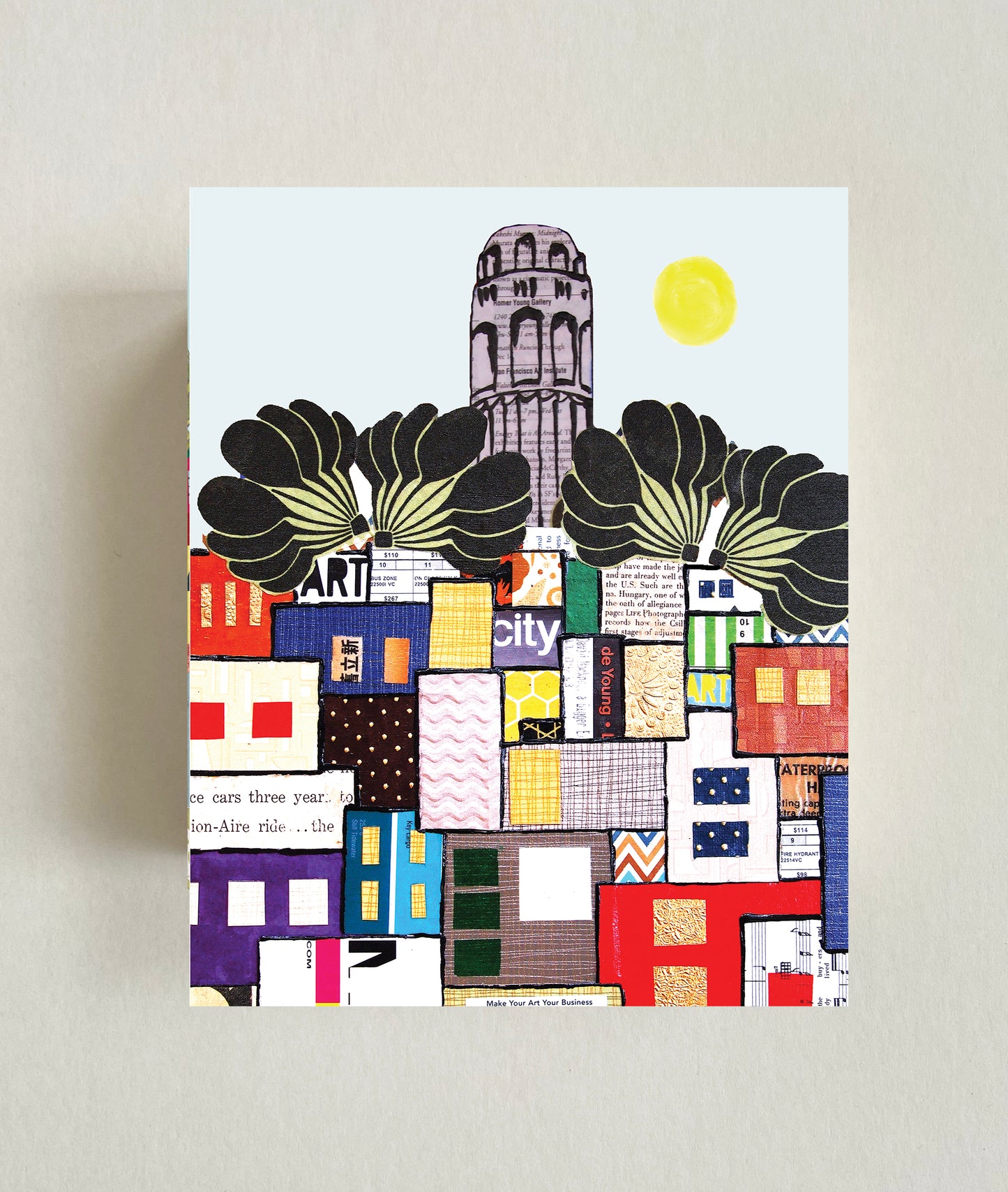 Coit Tower – Memory Block or Art Print