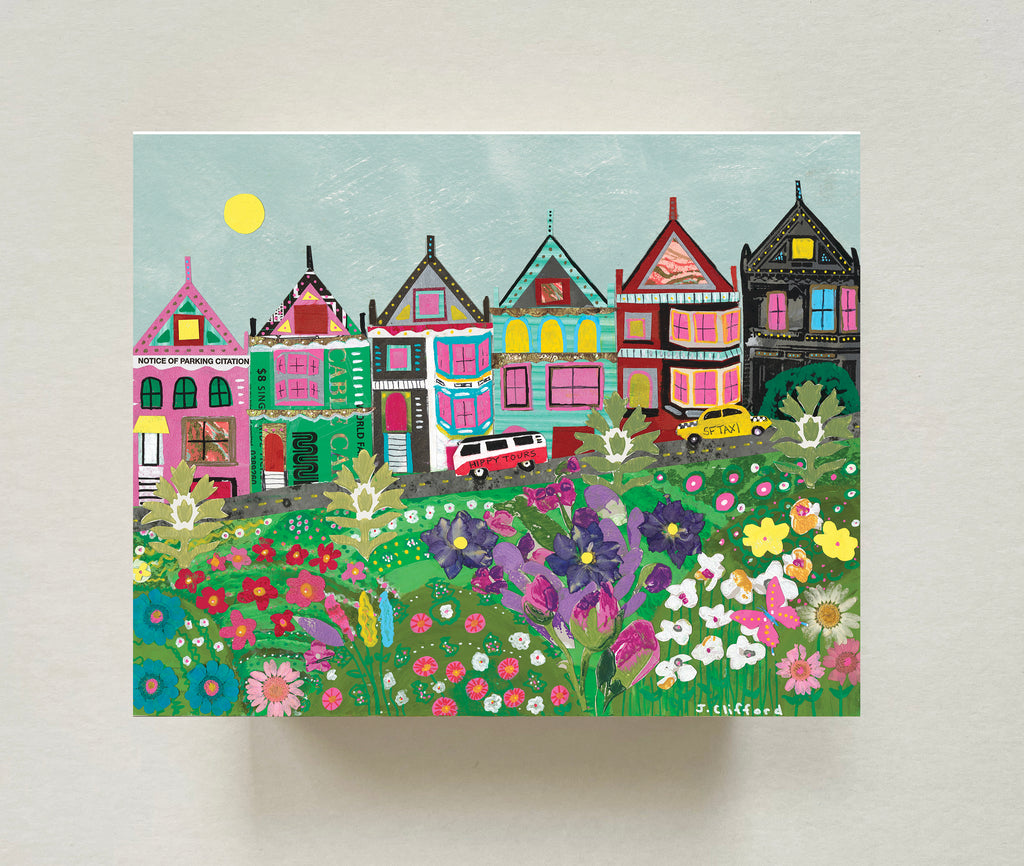 The Painted Ladies Memory Block