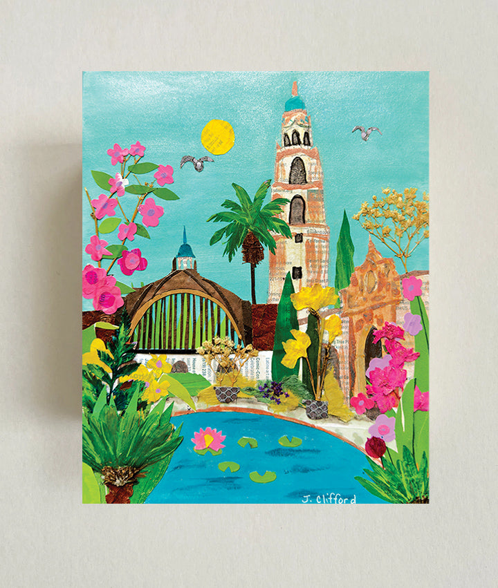 Balboa Park, San Diego – Wood Block or Art Print