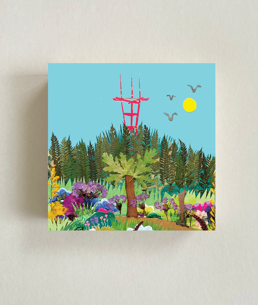 Botanical Garden Art Memory Block