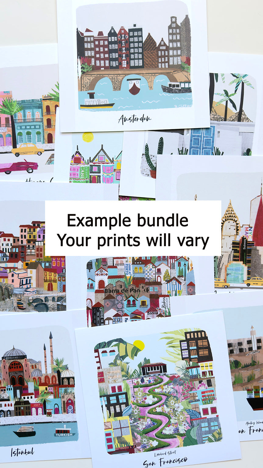 MYSTERY PRINT BUNDLE   · 10 prints for $39