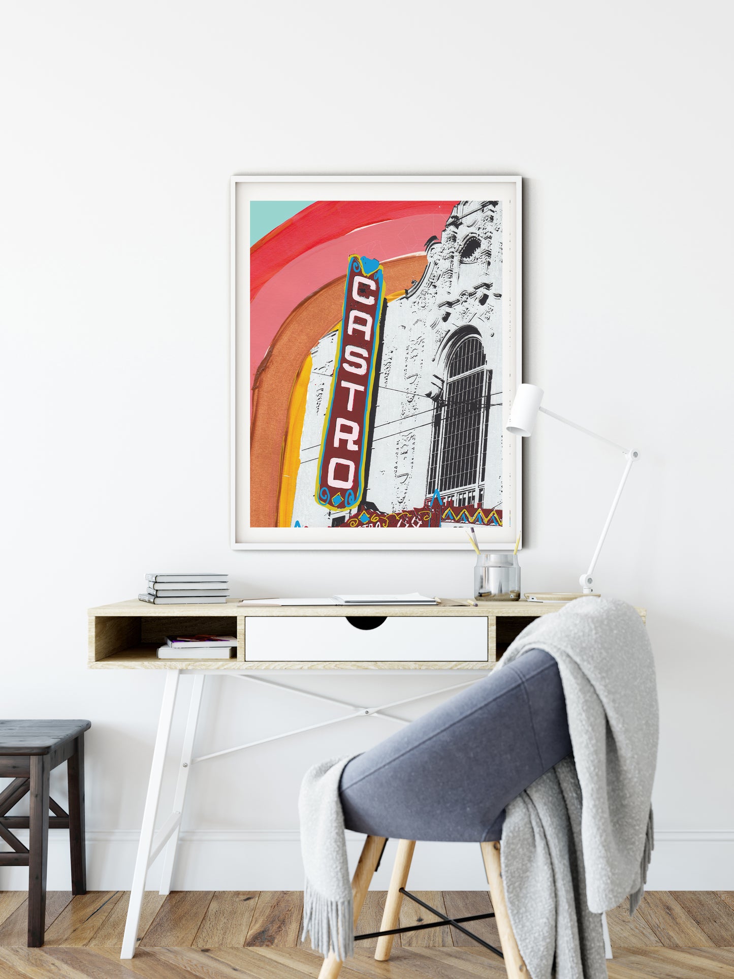 Castro Theater– Large Scale Art Print or Canvas