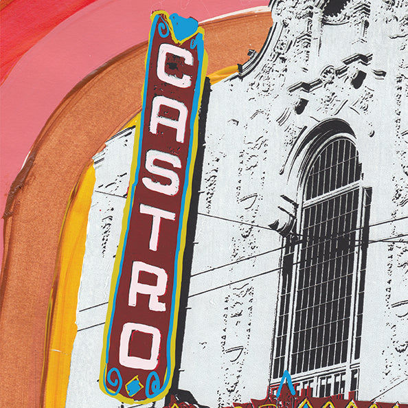 Castro Theater– Large Scale Art Print or Canvas