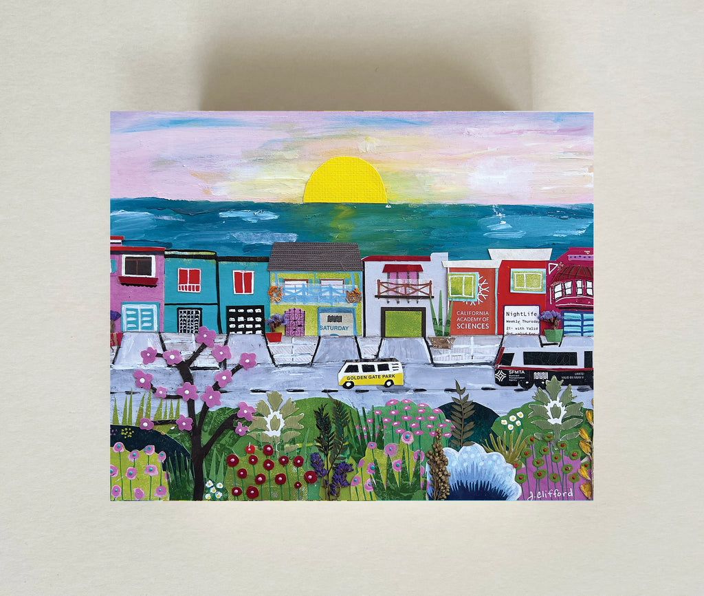 Original Artwork- The Inner Sunset--San Francisco