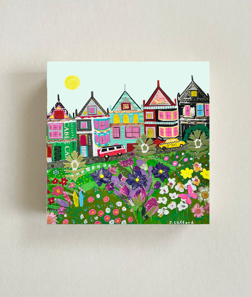 The Painted Ladies Memory Block