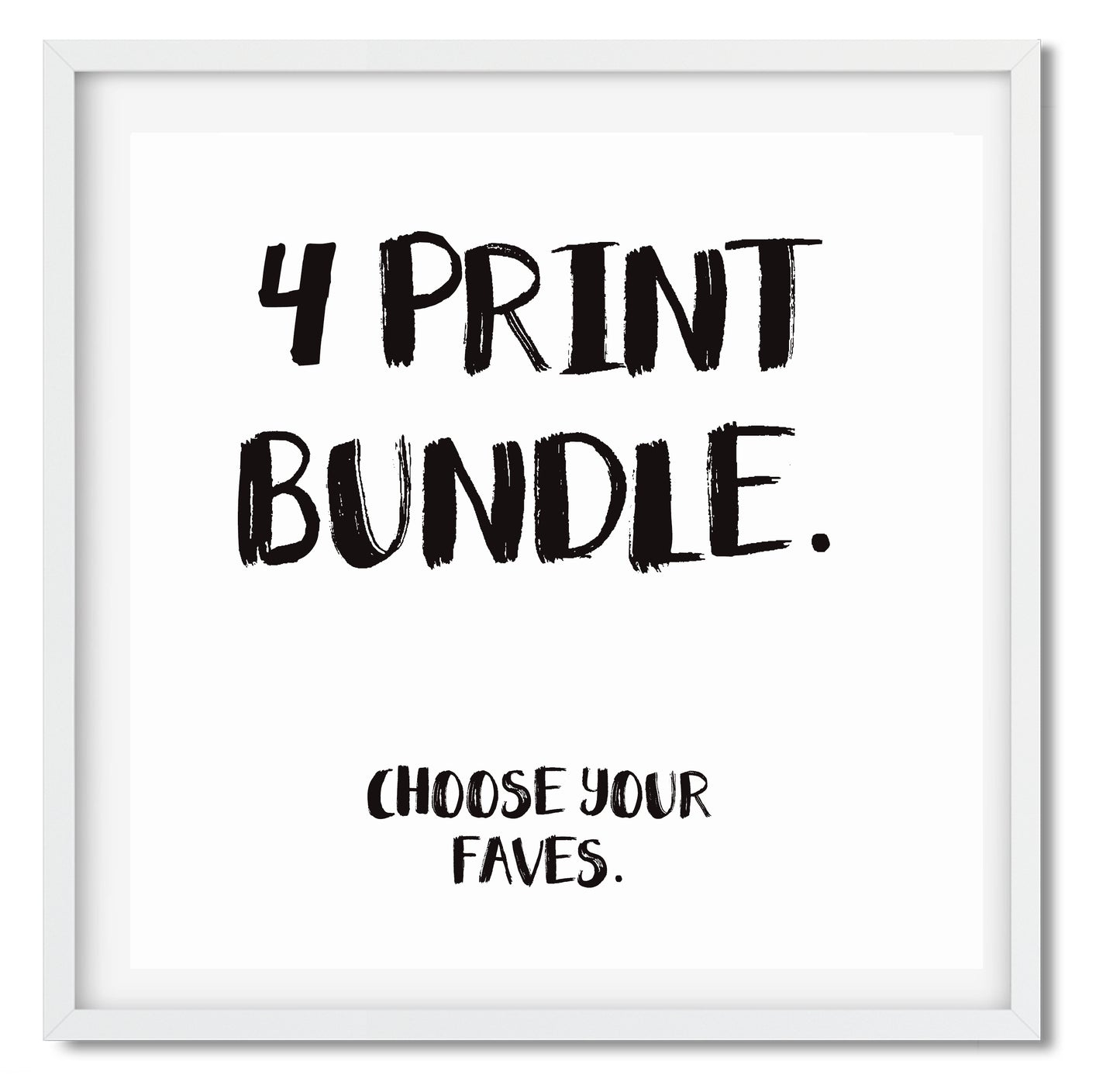 Four Print Bundle