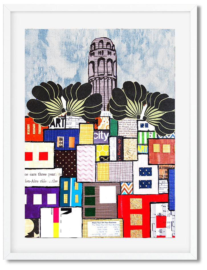 Coit Tower Collage