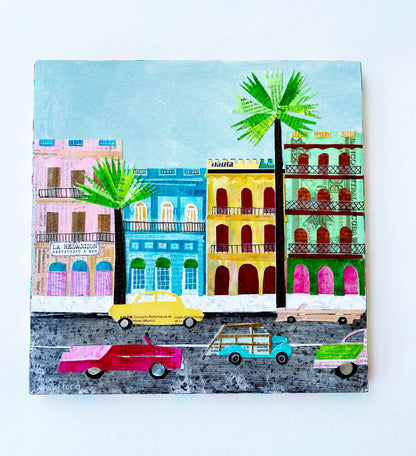 Original Artwork- CUBA COLLAGE