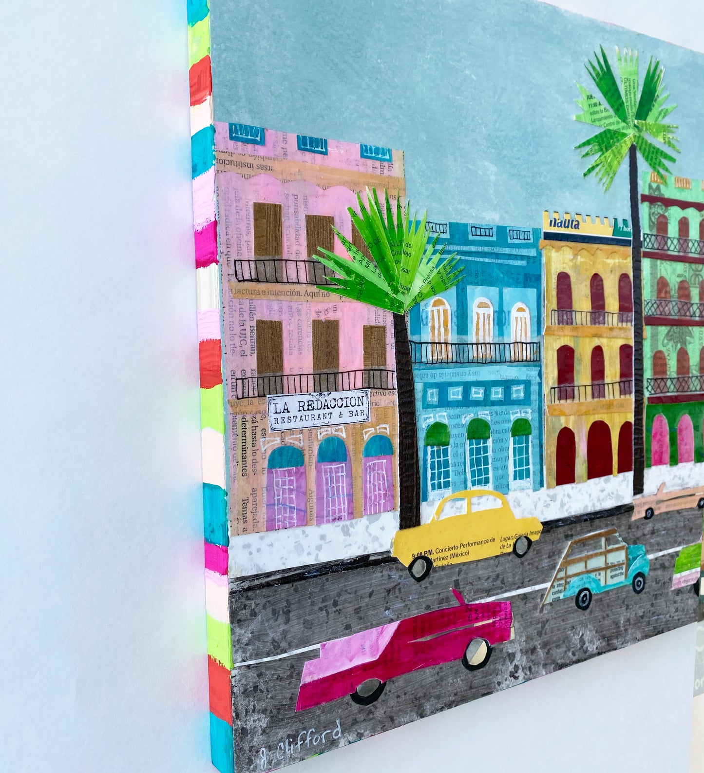Original Artwork- CUBA COLLAGE