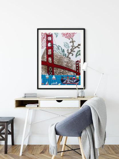 Golden Gate Cargo Ship