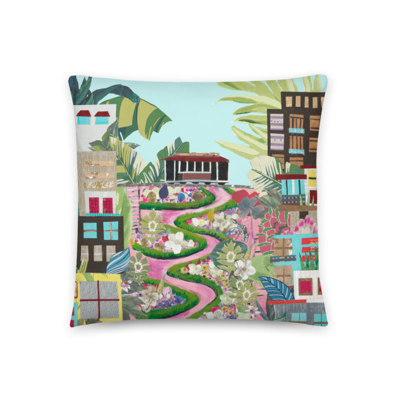 Lombard Street Pillow Case