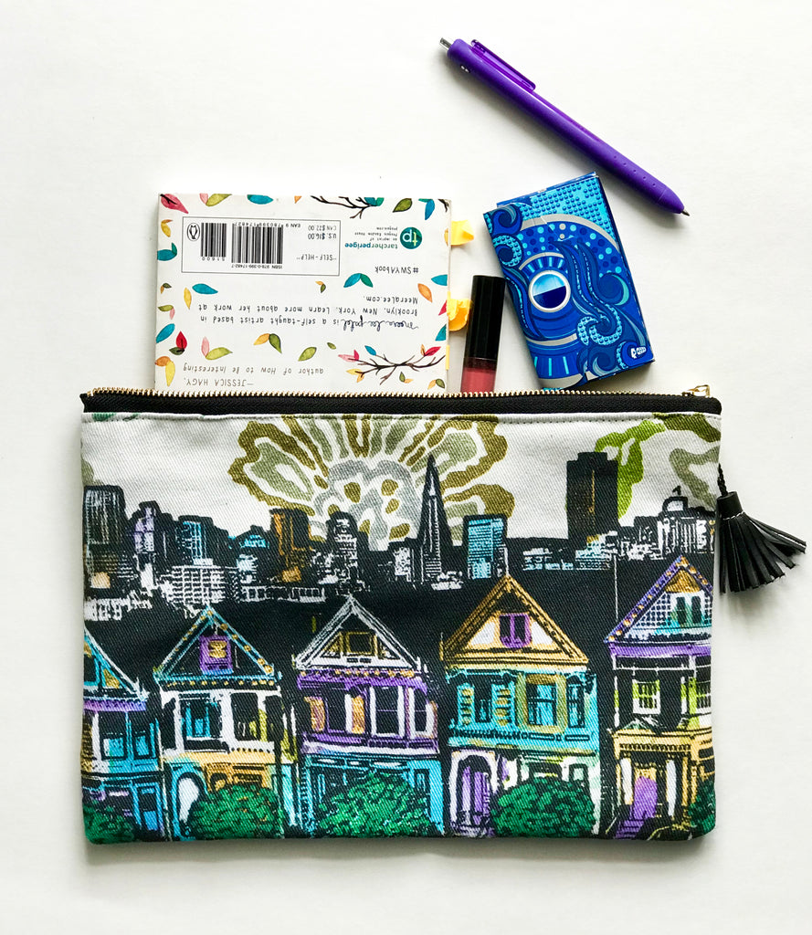 Painted Ladies Accessory Pouch