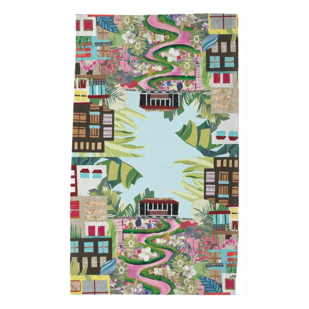 100% Cotton Lombard Street Tea Towel