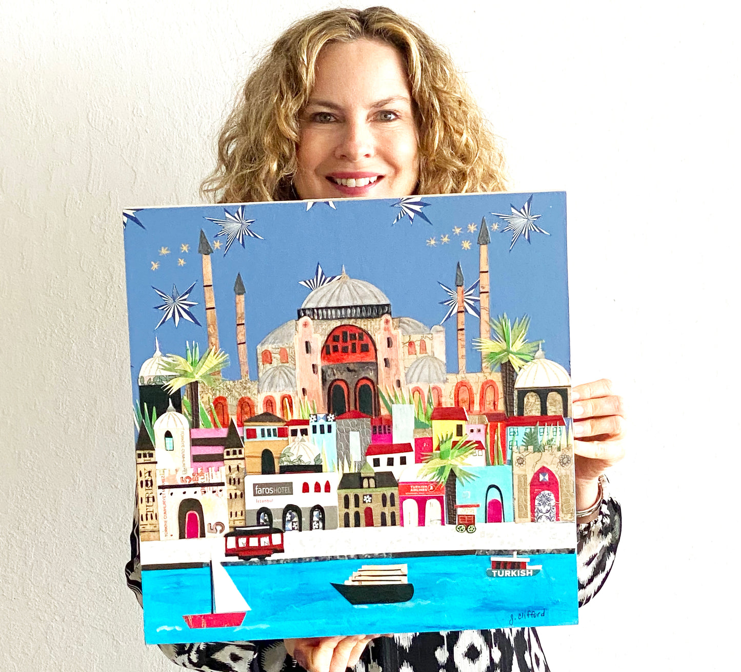 Original Artwork--TURKEY COLLAGE