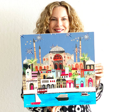 Original Artwork--TURKEY COLLAGE