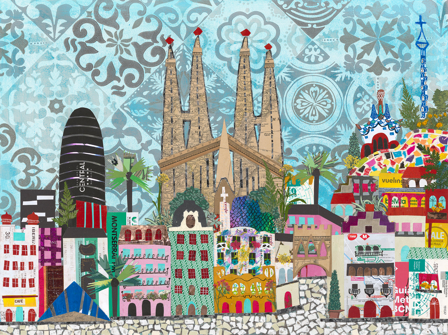 Barcelona Collage