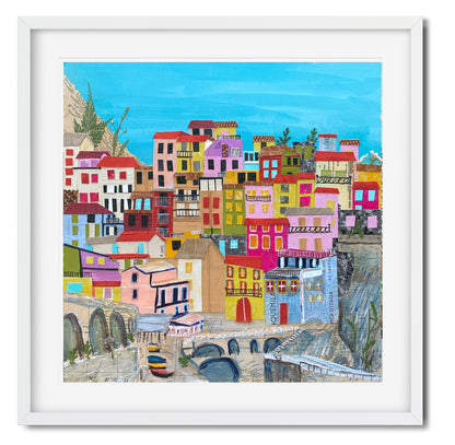 Cinque Terre Collage