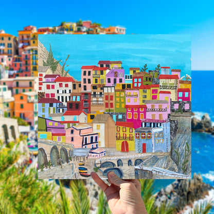 Cinque Terre Collage