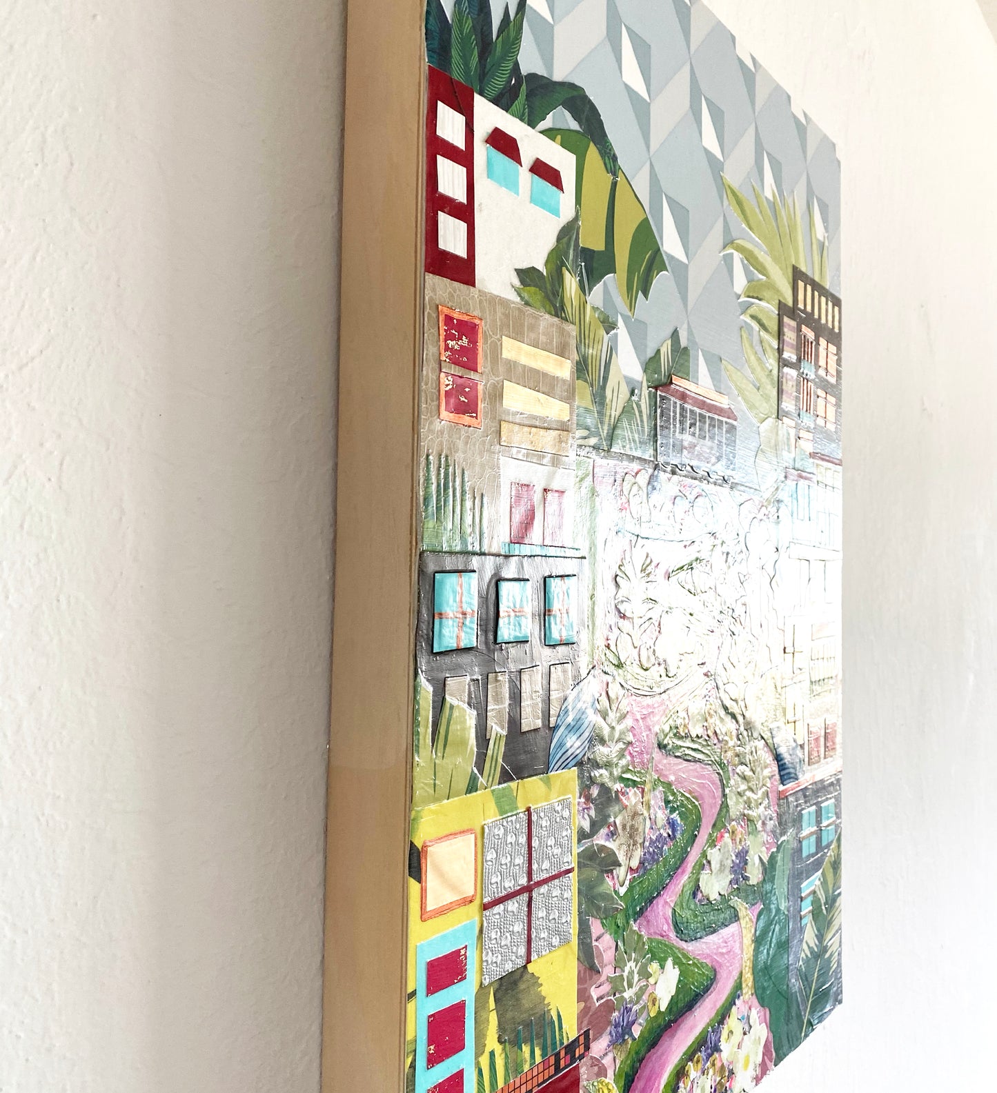 Original Artwork- LOMBARD STREET COLLAGE