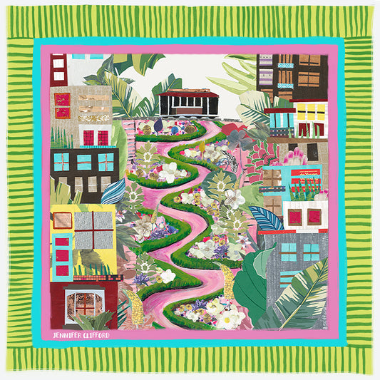 Lombard Silk Scarf